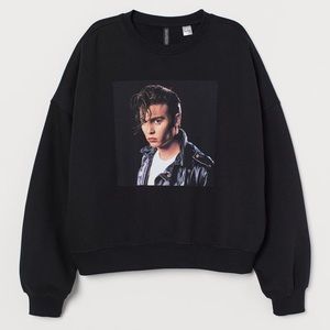 H & M CryBaby Crop Top Sweater